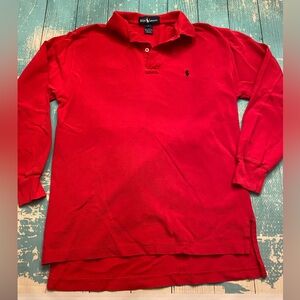 Vintage Red Polo Shirt